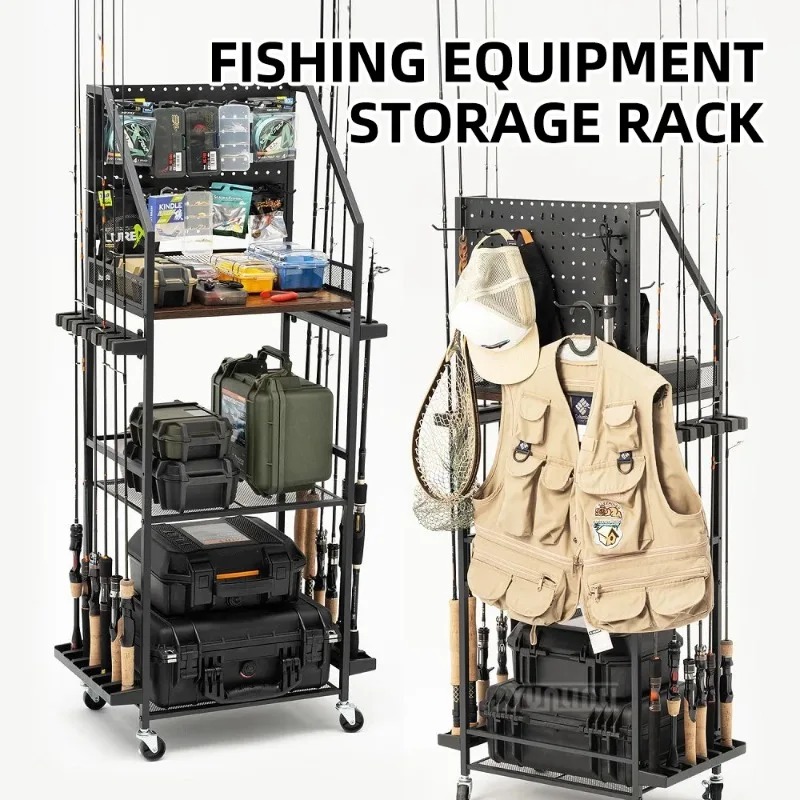 Fishing Line Spooler - Mensola porta attrezzatura da pesca, supporto