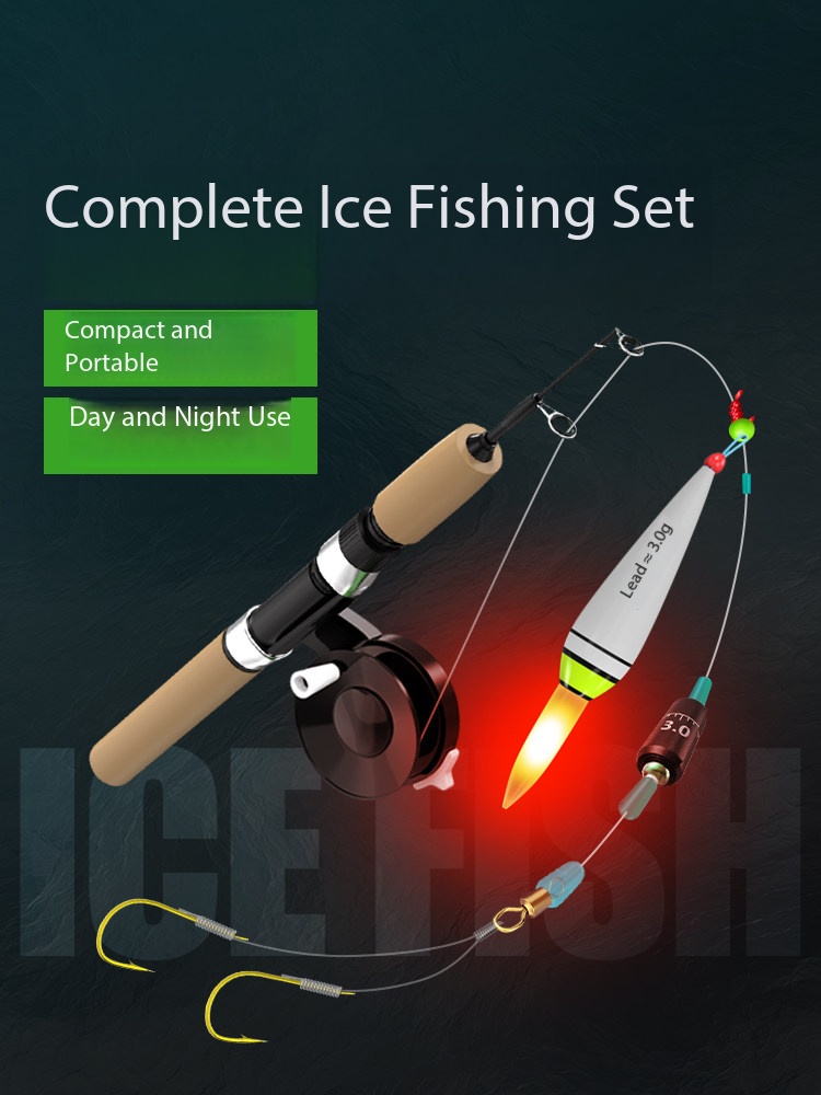 Nuova Canna da Pesca sul Ghiac - Ice Fishing Line recensione e prezzo