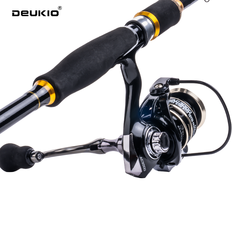DEUKIO Combo Spinning in Carbo - Fishing Line Spooler recensione e prezzo